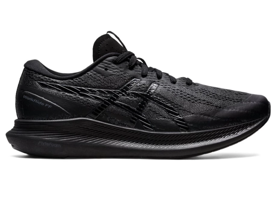 ASICS Women's Walkride FF Running Shoes in Black/Graphite Grey