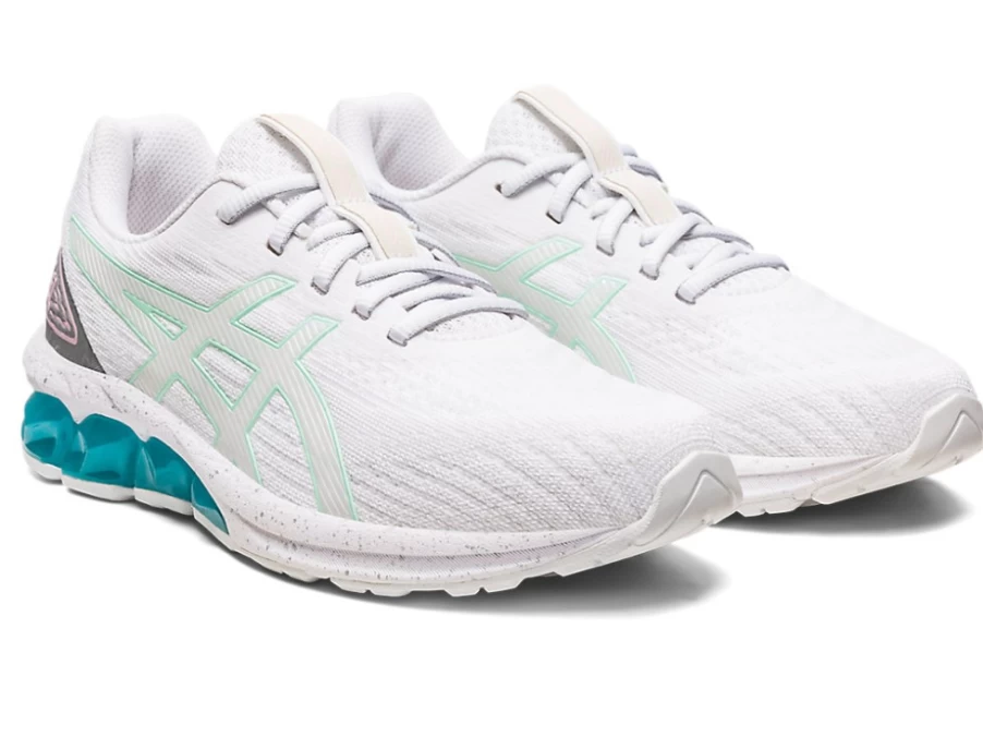 ASICS Women's Gel-Quantum 180 VII Running Shoes - White/Fresh Ice
