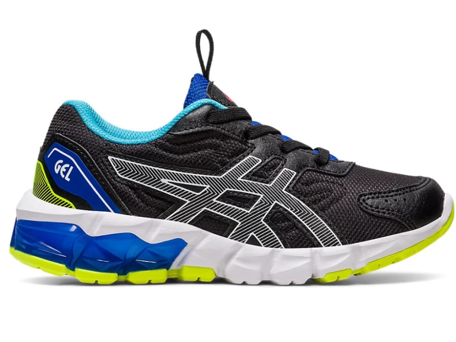 ASICS Kids Gel-Quantum 90 PS Running Shoes - Black/ASICS Blue