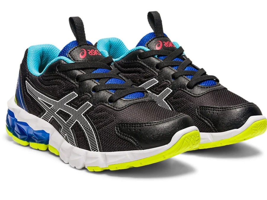 ASICS Kids Gel-Quantum 90 PS Running Shoes - Black/ASICS Blue