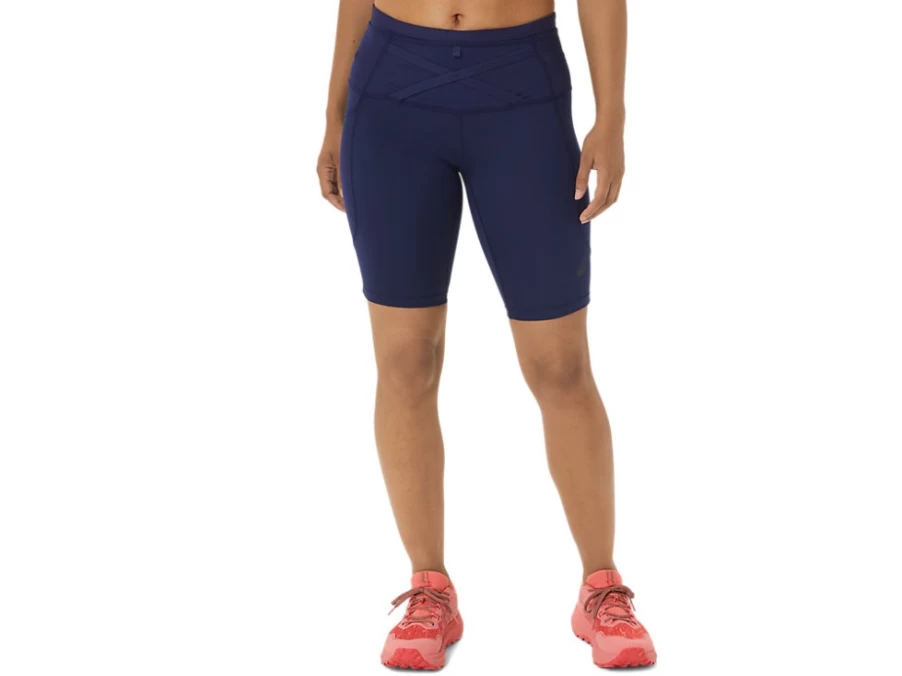 ASICS Fujitrail Sprinter Women's Trail Running Shoes - Indigo Blue/Papaya