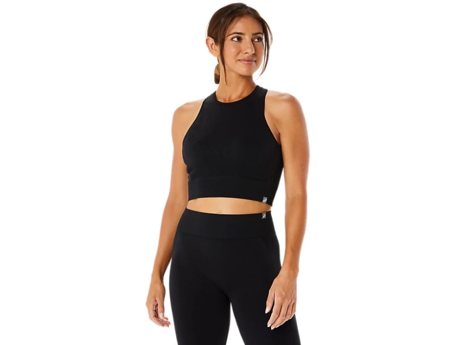 ASICS Womens Performance Black Nagino Flex Seamless Sports Bra