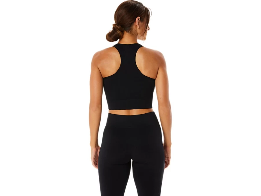 ASICS Womens Performance Black Nagino Flex Seamless Sports Bra