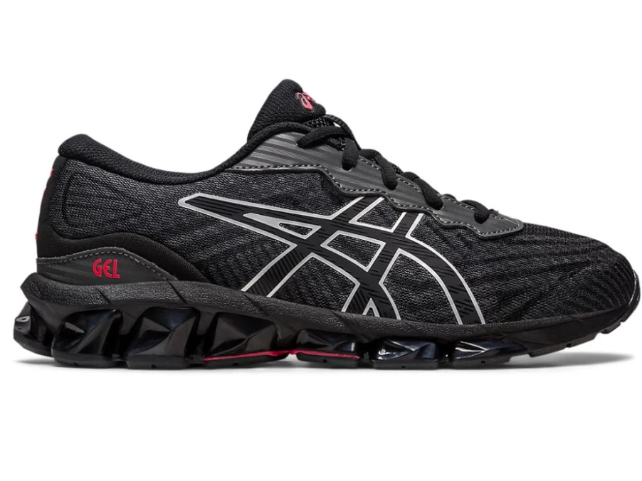 ASICS Kids Gel-Quantum 360 VII GS Running Shoes - Black/Cayenne
