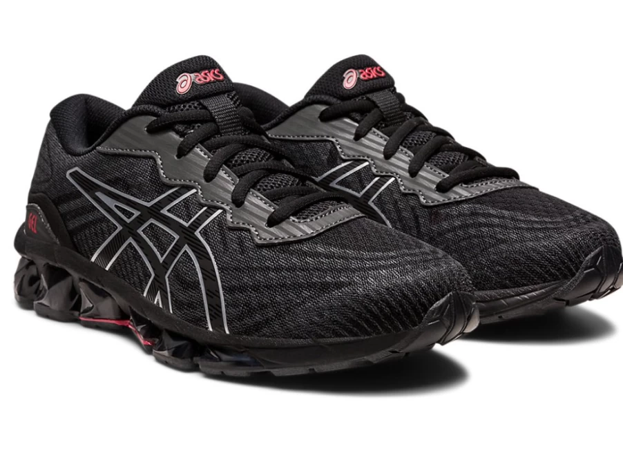 ASICS Kids Gel-Quantum 360 VII GS Running Shoes - Black/Cayenne