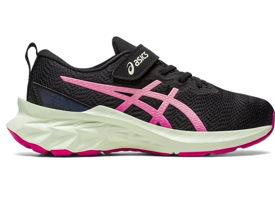 ASICS Novablast 2 PS Kids Running Shoes - Black/Fruit Punch