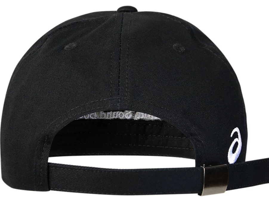 ASICS Mens Cap in Urban Black - Lightweight Performance Hat for Running & Training
