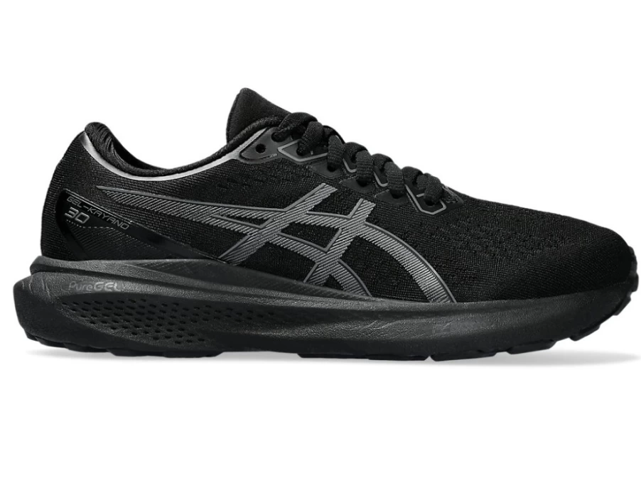 ASICS Gel-Kayano 30 GS Kids Running Shoes - Black/Black