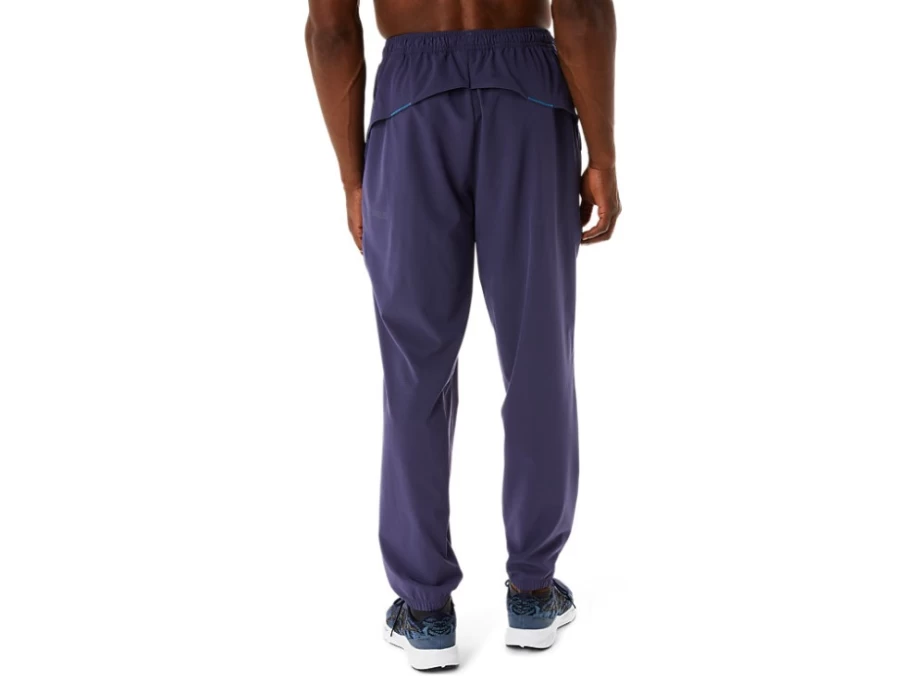 ASICS Men's Actibreeze Vented Woven Pants in Indigo Fog - Lightweight & Breathable