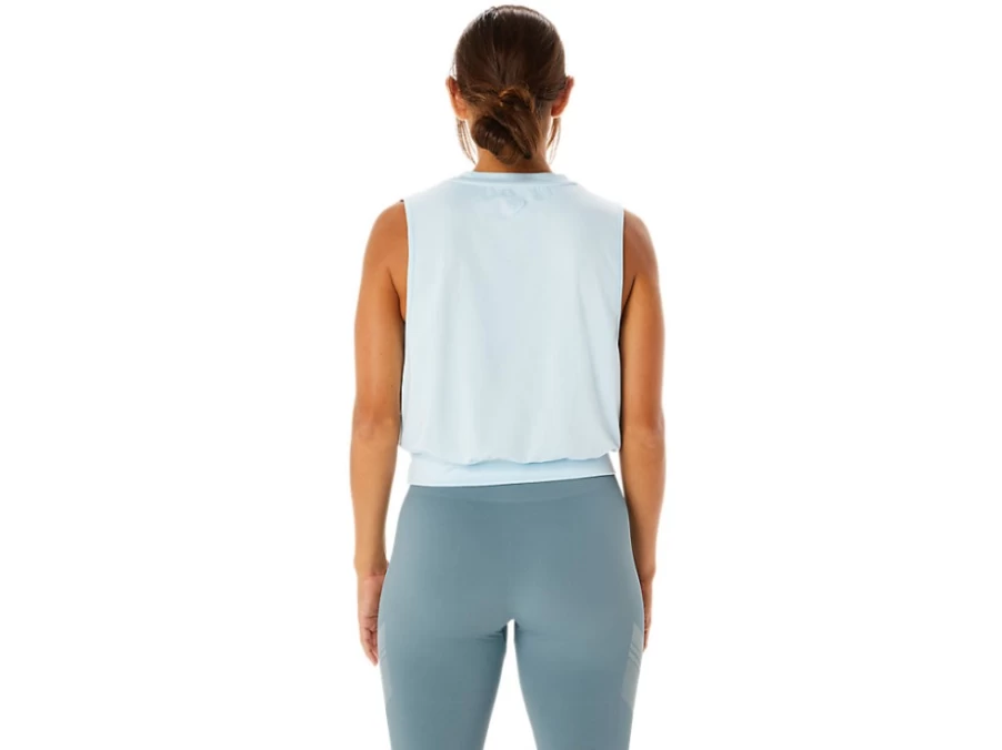 ASICS Womens Sky Color Nagino Flex Sleeveless Top for Active Wear