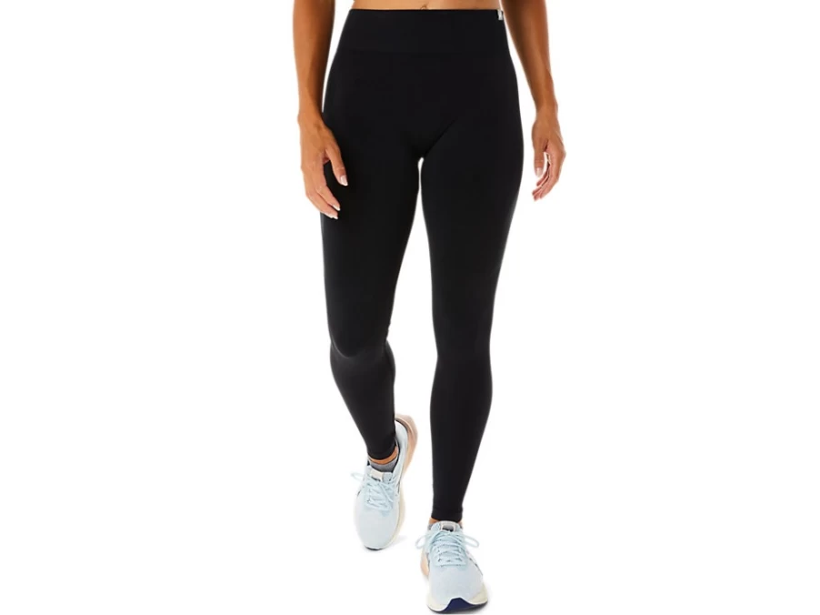 ASICS Women's Performance Black Nagino Flex Seamless Tight - High-Performance Workout Leggings