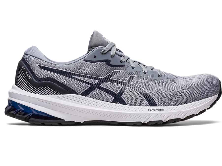 ASICS GT-1000 11 Men's Running Shoes - Piedmont Grey/Midnight