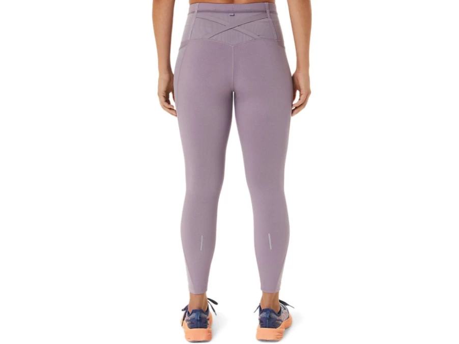 ASICS Womens 7/8 Tight in Violet Quartz Heather - Distance Supply Running Tights
