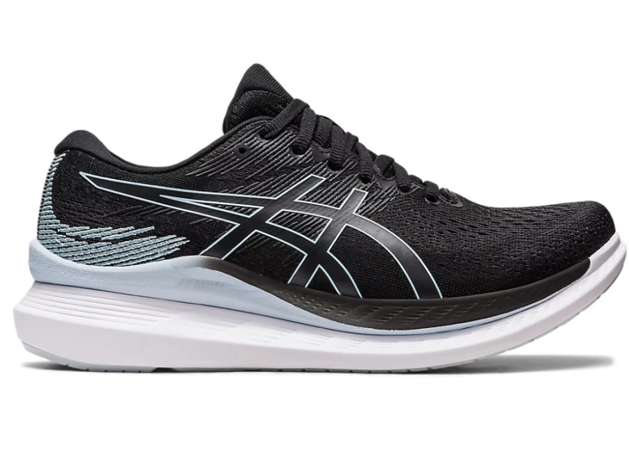 ASICS Women's Glideride 3 Running Shoes - Black/Sky