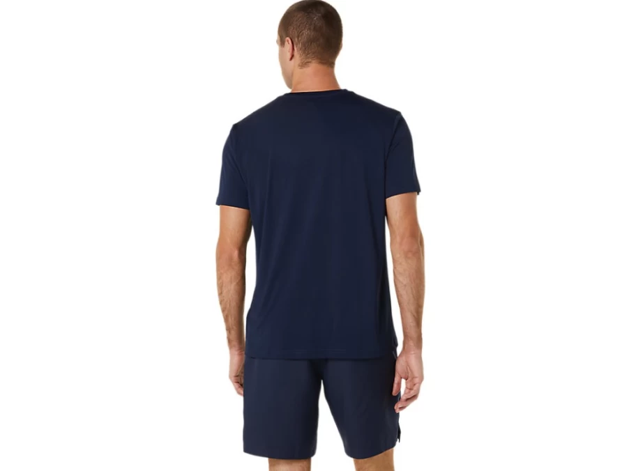 ASICS Men's Midnight Court Shoes Graphic Tee - Stylish Tennis-Inspired T-Shirt