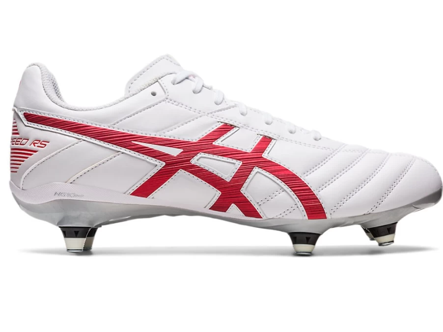ASICS Men's Lethal Speed ST 2 Running Shoes - White/Classic Red