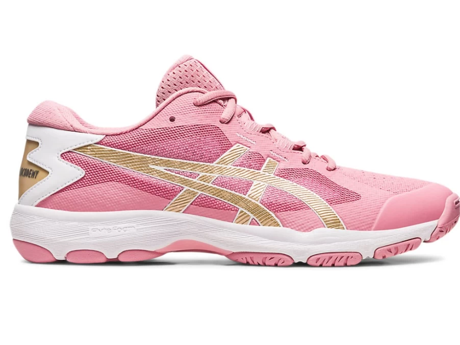 ASICS Gel-Netburner Academy 9 Women's Running Shoes in Fruit Punch/Champagne