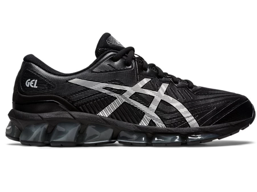 ASICS Gel-Quantum 360 VII Men's Running Shoes - Black/Pure Silver