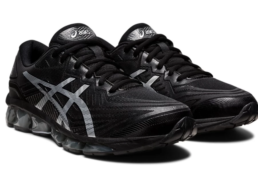 ASICS Gel-Quantum 360 VII Men's Running Shoes - Black/Pure Silver