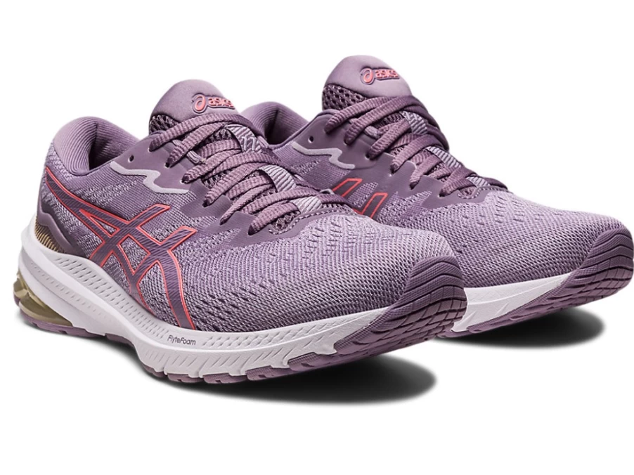 ASICS GT-1000 11 Women's Running Shoes in Dusk Violet/Violet Quartz (D Wide)