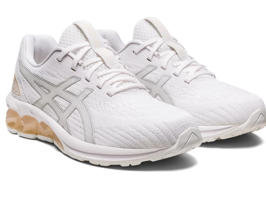 ASICS Women's Gel-Quantum 180 VII Running Shoes - White/Piedmont Grey
