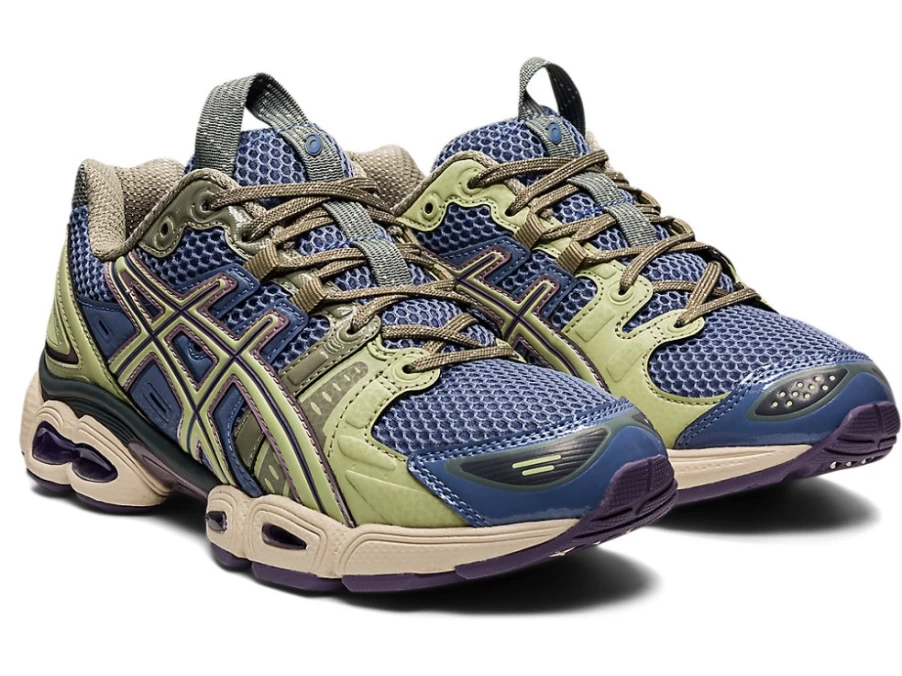 ASICS Women's Gel-Nimbus 9 Running Shoes in Stonewash/Lint - UB3-S Cushioned Sneakers