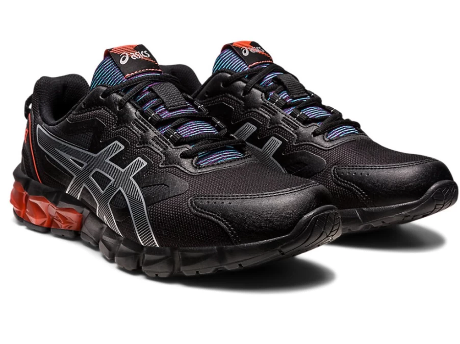 ASICS Gel-Quantum 90 Men's Running Shoes - Black/Pure Silver