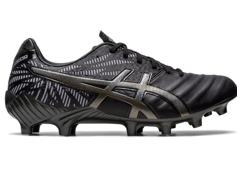 ASICS Men's Lethal Tigreor FF 2 Football Cleats - Black/Gunmetal