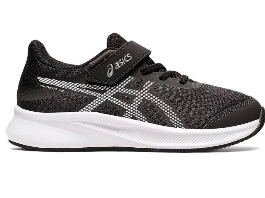 ASICS Kids Patriot 13 PS Running Shoes - Graphite Grey/White