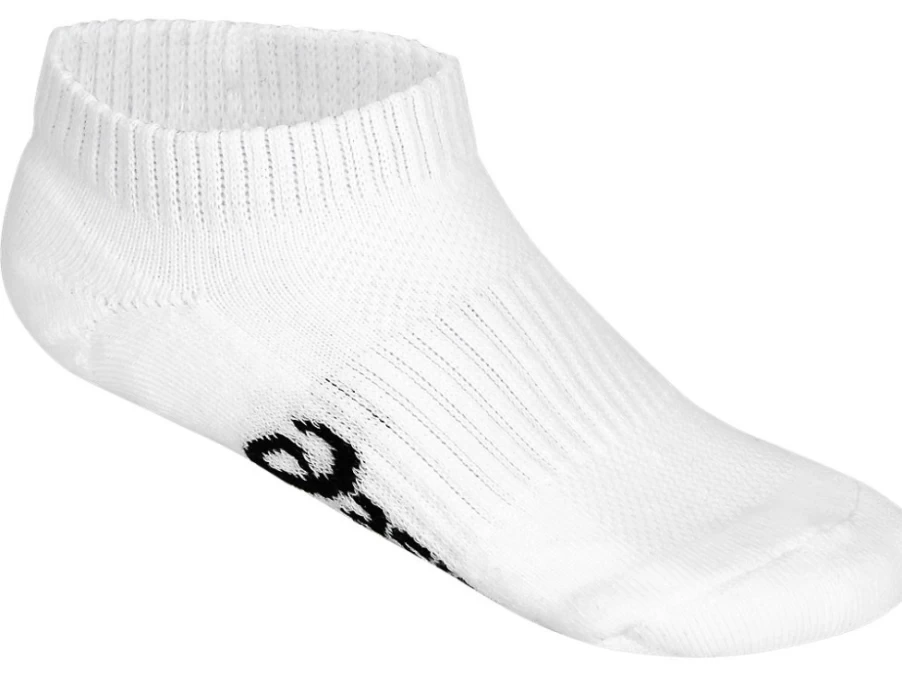 ASICS Kids Pace Low Solid Socks - Brilliant White Athletic Socks for Children