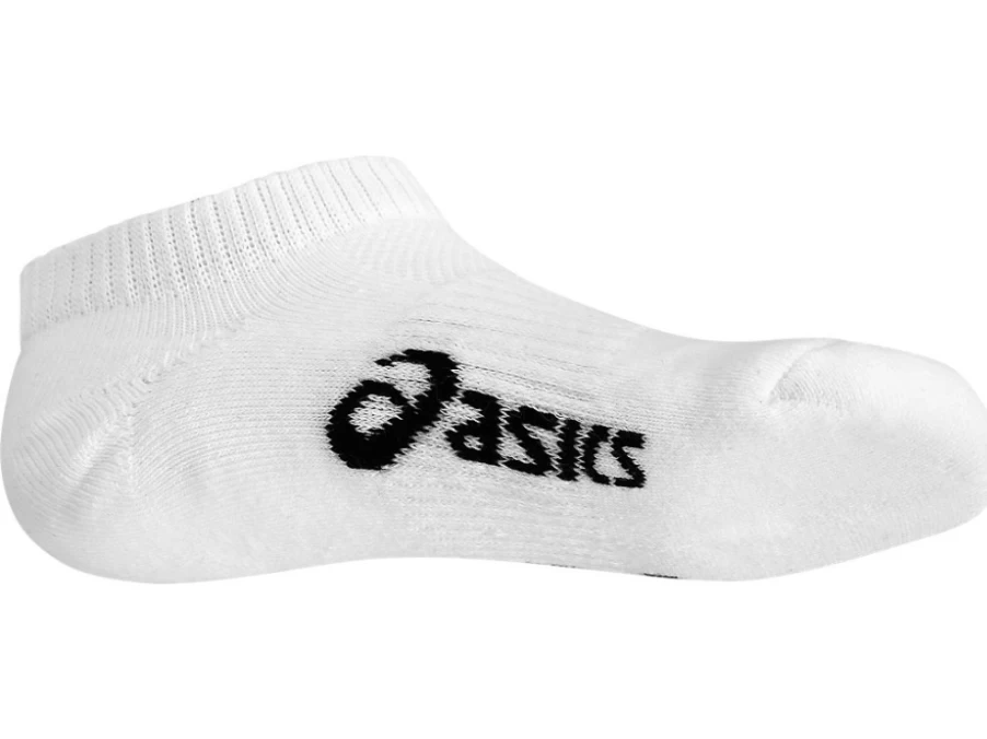 ASICS Kids Pace Low Solid Socks - Brilliant White Athletic Socks for Children