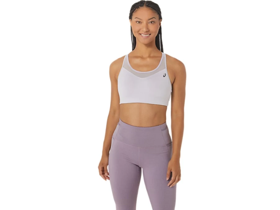 ASICS Women's Accelerate Bra in Dusk Violet - Supportive Running Sports Bra