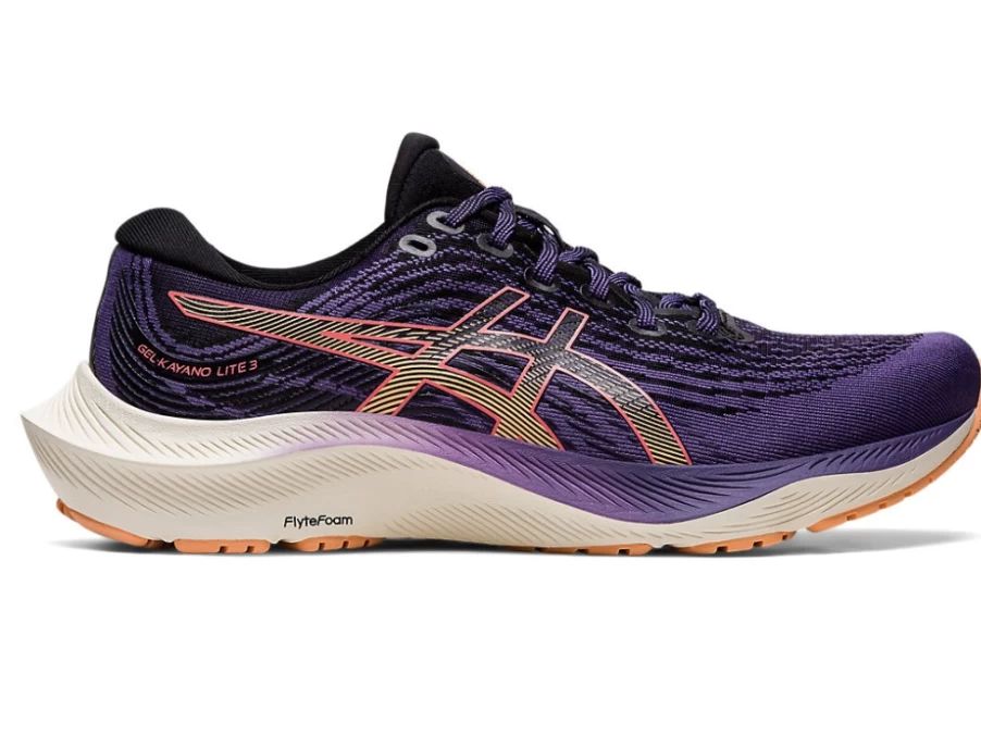 ASICS Women's Gel-Kayano Lite 3 Running Shoes - Dusty Purple/Summer Dune