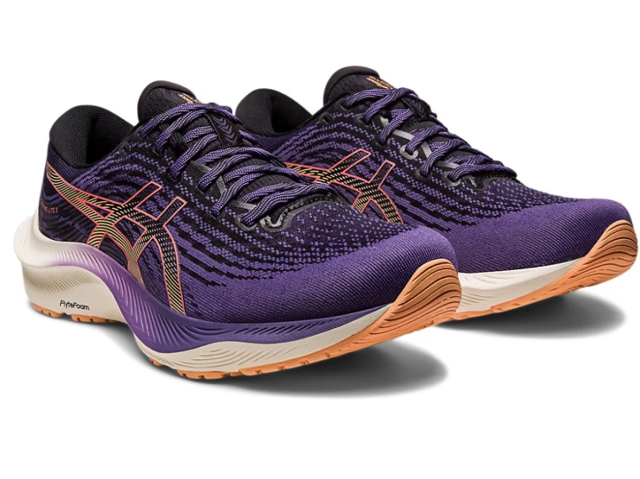 ASICS Women's Gel-Kayano Lite 3 Running Shoes - Dusty Purple/Summer Dune