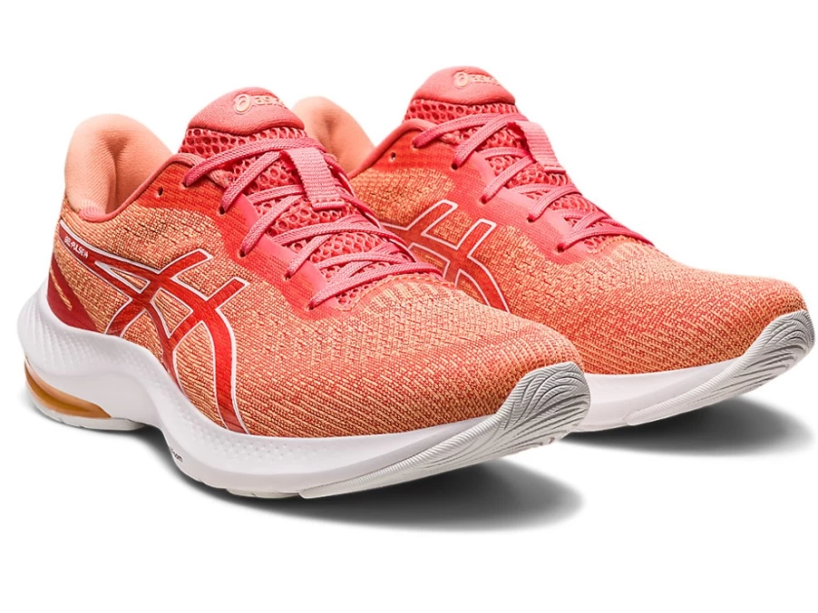 ASICS Women's Gel-Pulse 14 Running Shoes in Summer Dune/White - Lightweight Cushioned Sneakers