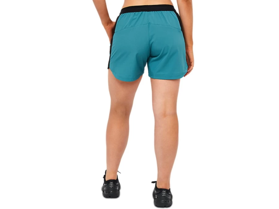 ASICS Women's Misty Pine Training Shorts for Workouts & Running