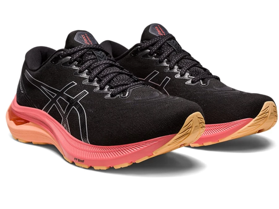 ASICS Women's GT-2000 11 (2E) Extra Wide Running Shoes - Black/Pure Silver