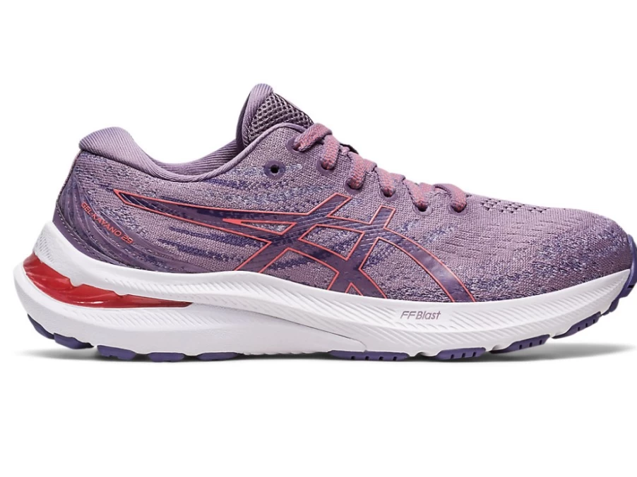 ASICS Gel-Kayano 29 GS Kids Running Shoes - Violet Quartz/Papaya