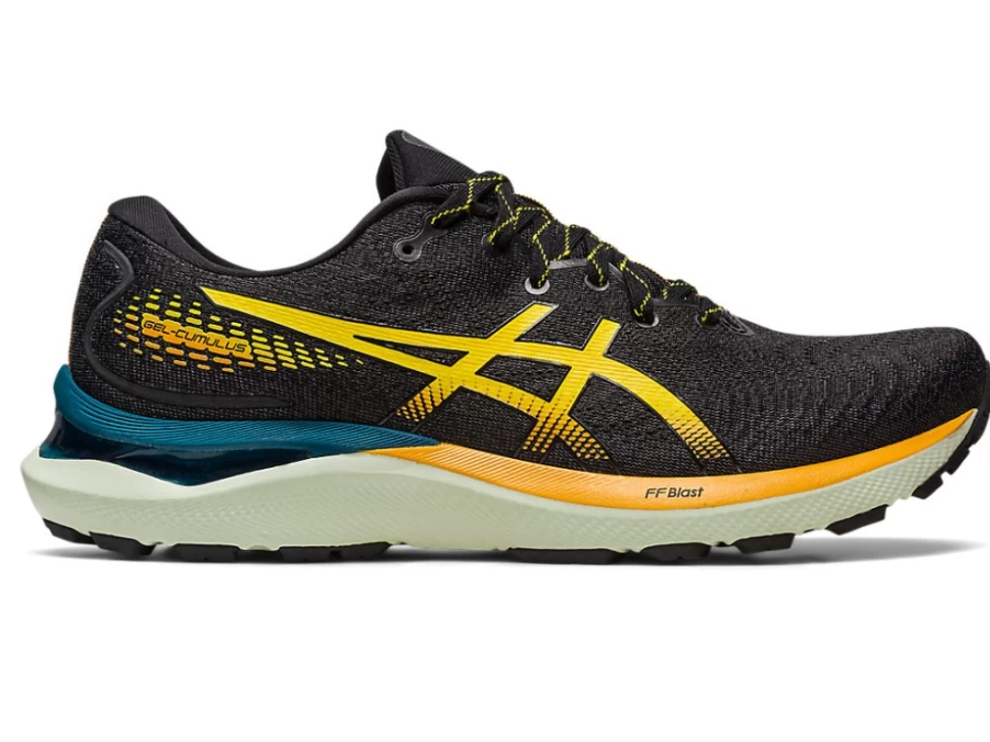ASICS Gel-Cumulus 24 Men's Running Shoes - Nature Bathing/Golden Yellow
