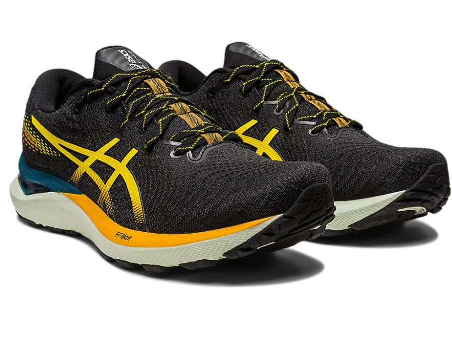 ASICS Gel-Cumulus 24 Men's Running Shoes - Nature Bathing/Golden Yellow