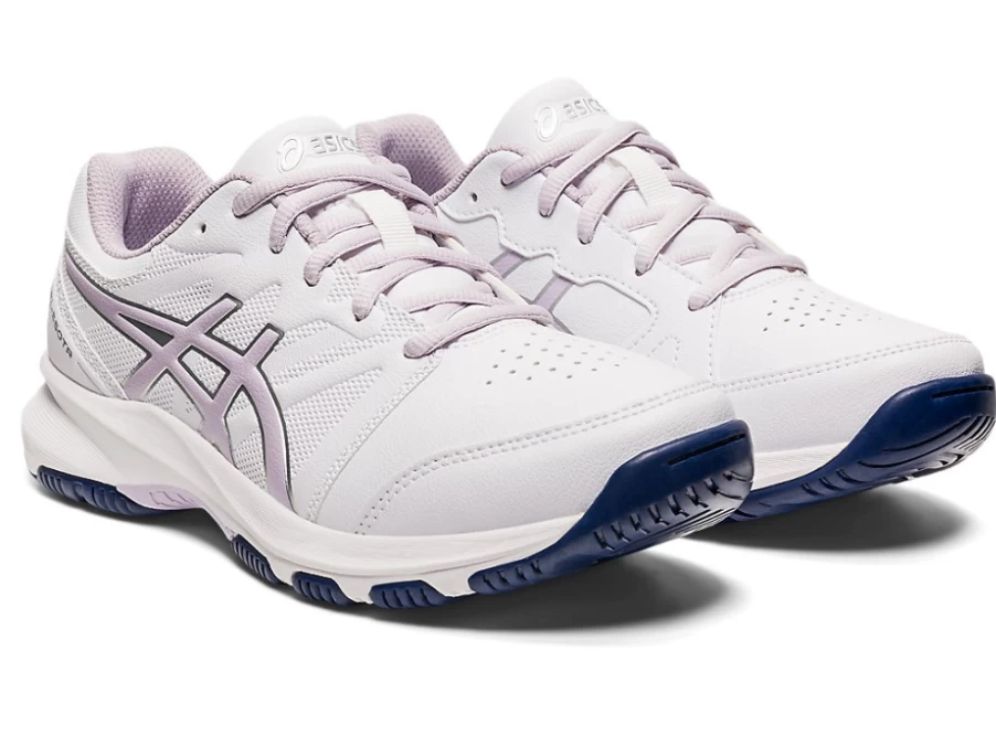 ASICS Kids Gel-550Tr GS Sneakers in White/Dusk Violet - Lightweight Running Shoes for Children