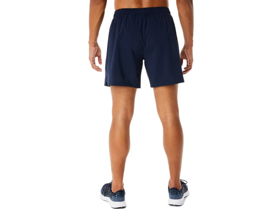 ASICS Men's 7 Inch Woven Shorts in Midnight - Lightweight Comfort for Running & Training