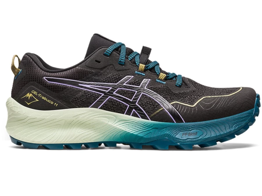 ASICS Gel-Trabuco 11 Women's Trail Running Shoes - Black/Digital Violet