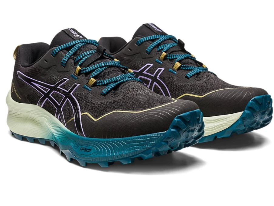 ASICS Gel-Trabuco 11 Women's Trail Running Shoes - Black/Digital Violet