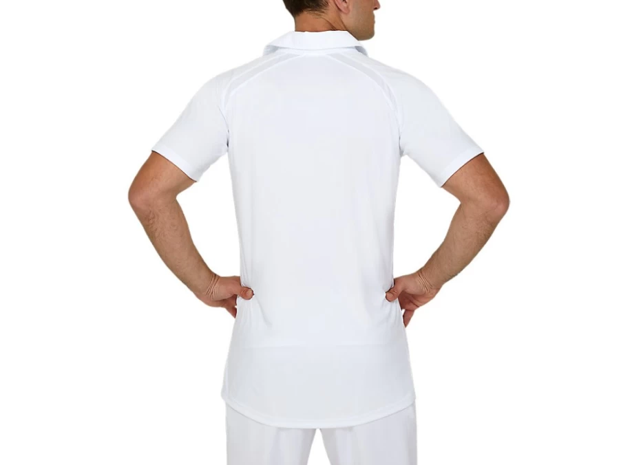 ASICS Men's Brilliant White Short Sleeve Playing Shirt