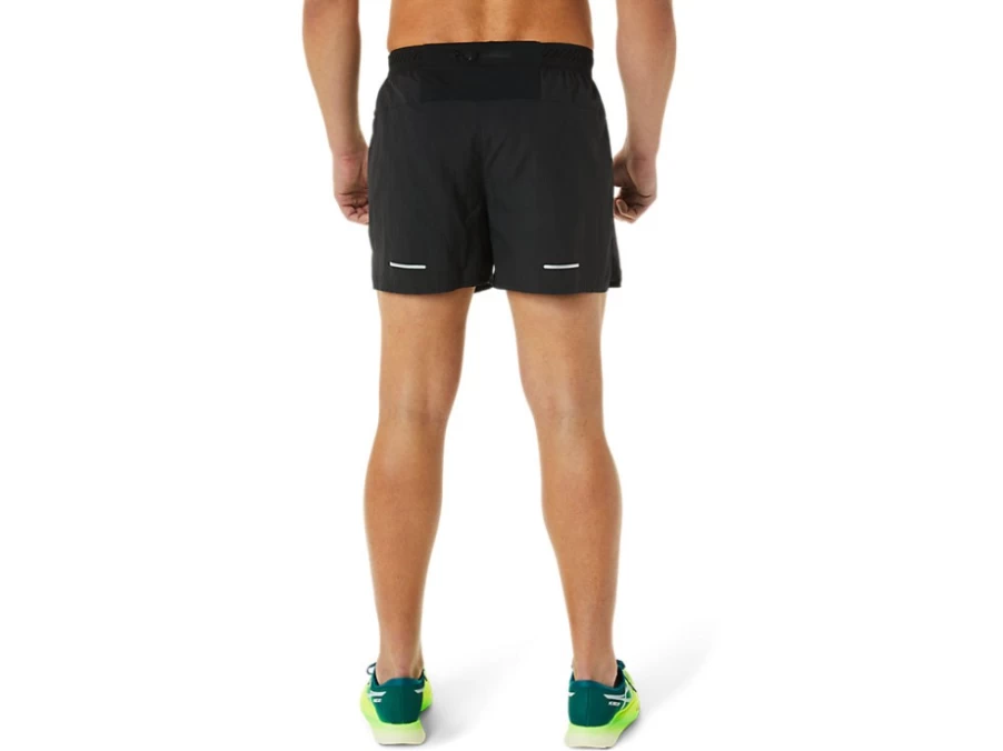 ASICS Men's Performance Black 5-Inch Ventilated Shorts