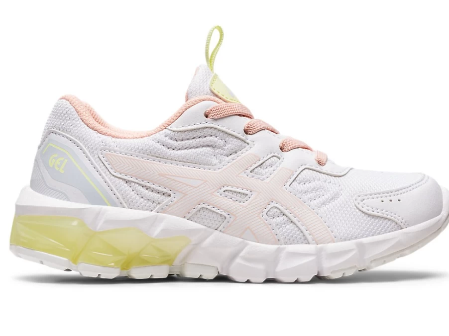 ASICS Kids Gel-Quantum 90 PS Running Shoes - White/Breeze