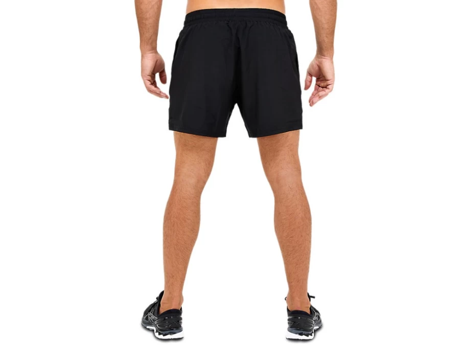 ASICS Men's 5 Inch Performance Black Training Shorts for Workouts & Running