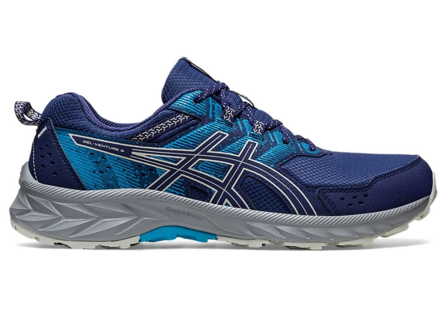 ASICS Gel-Venture 9 Men's Running Shoes - Indigo Blue/Light Sage Trail Runners for Men