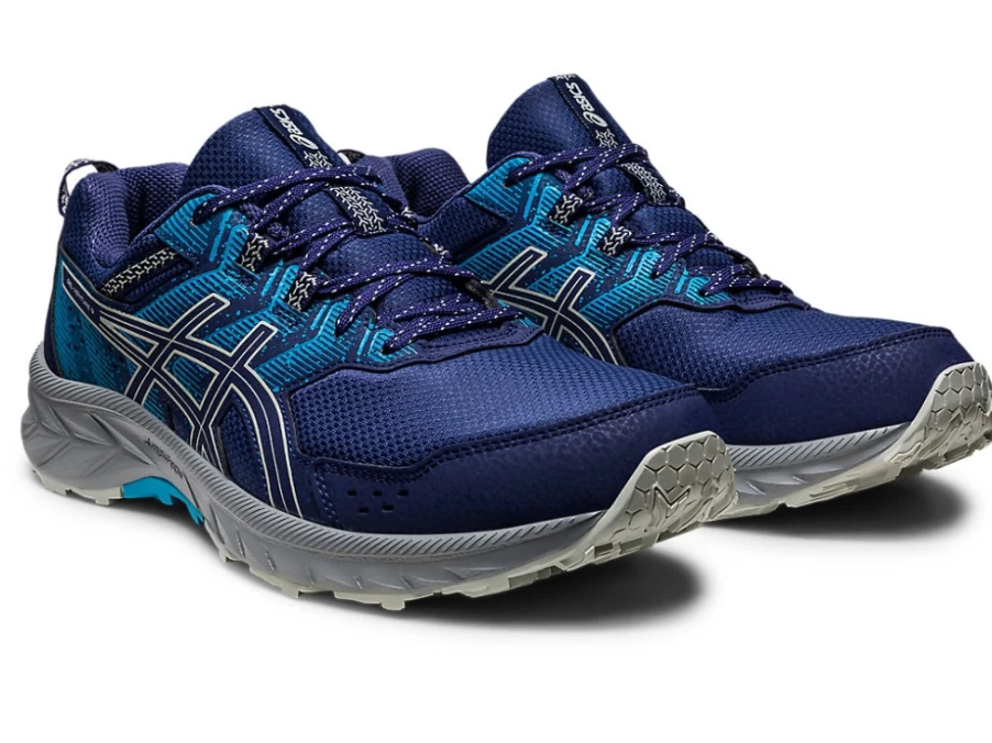 ASICS Gel-Venture 9 Men's Running Shoes - Indigo Blue/Light Sage Trail Runners for Men